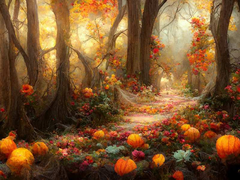 beautiful-enchanted-forest-for-Halloween