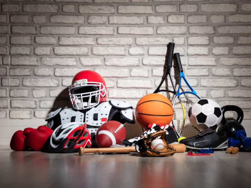 a-christmas-gift-idea-of-various-sport-equipment-on-the-floor