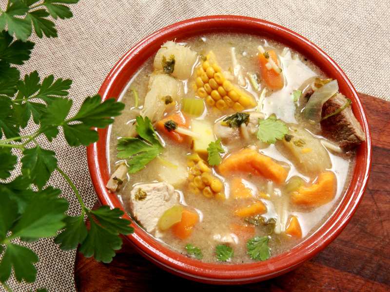 soup-in-a-red-bowl-made-from-leftover-meals