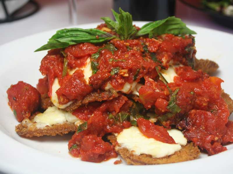 eggplant-parmesan-in-a-white-bowl