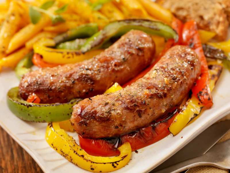 grilled-sausage-and-peppers