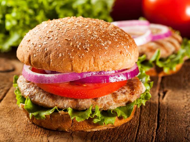 turkey=burger-on-a-bun-with-lettuce-and-tomatoes