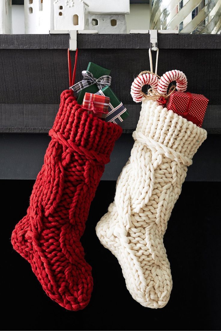 red-and-white-Christmas-stockings