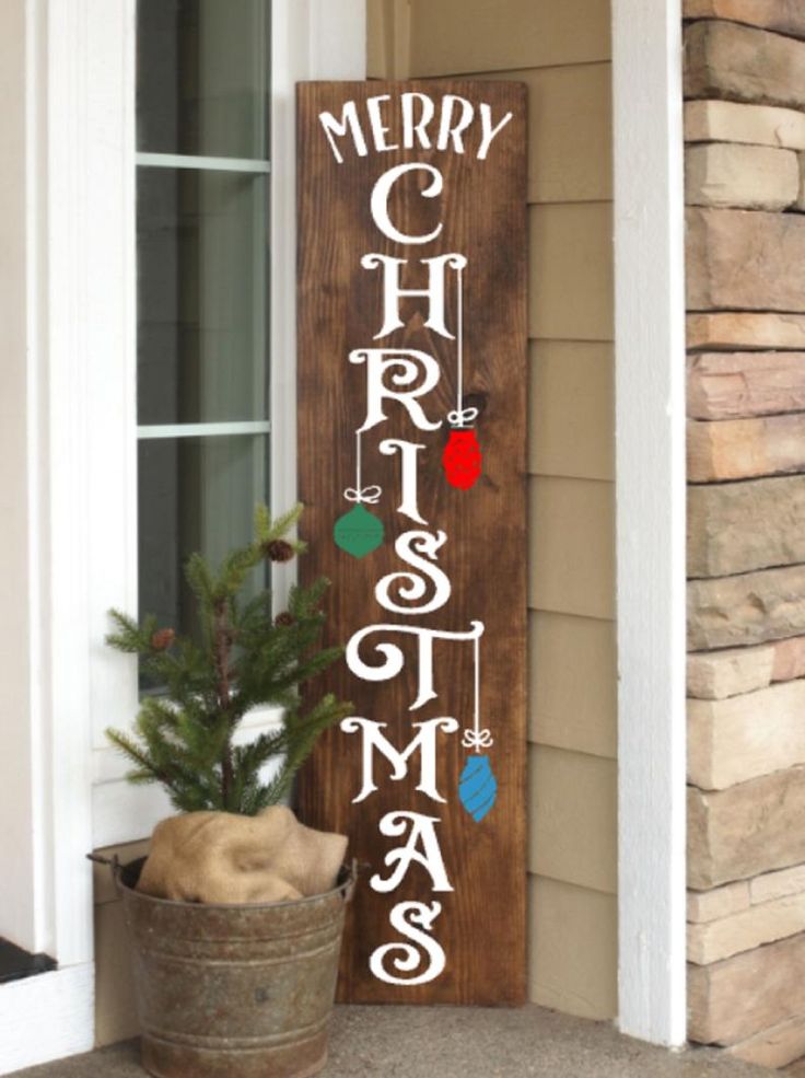 a-merry-Christmas-porch-decor-sign-by-outdoor-spaces