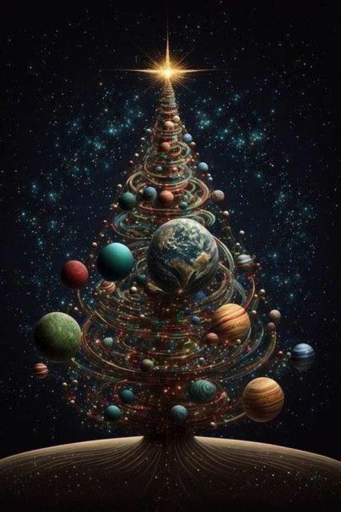 a-outer-space-Christmas-tree