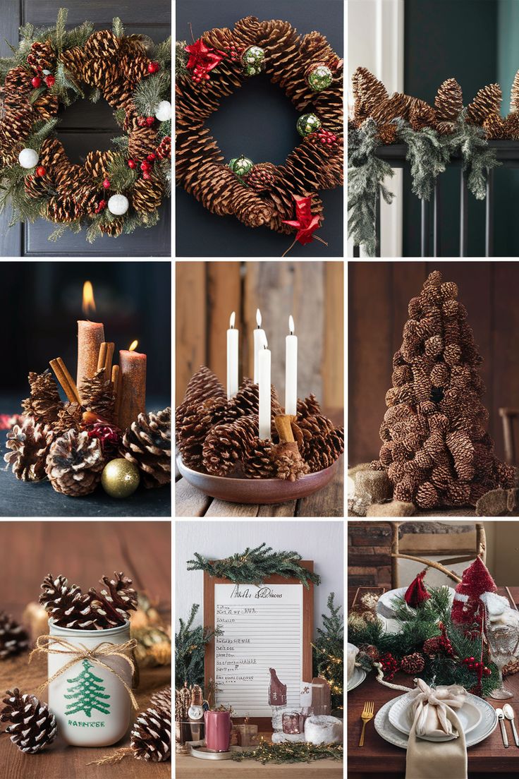 various-pinecones-decor-for-outdoor-spaces