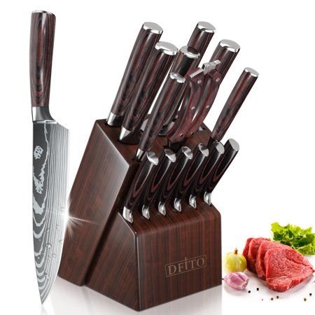 professional-kitchen-knife-set-on-brown-wooden-box-an-ideal-Christmas-gift-ideas