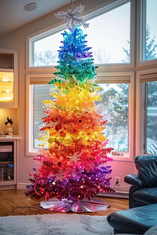 a-rainbow-Christmas-tree