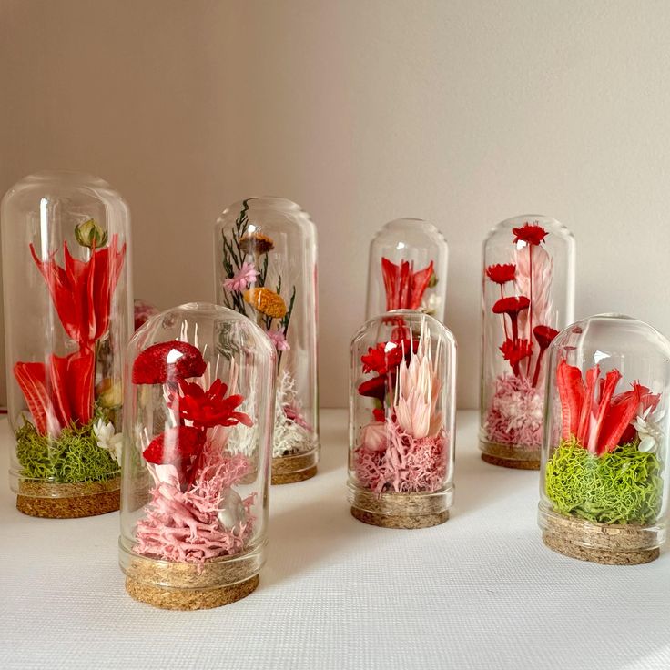 five-mini-jar-of-terrarium-floral