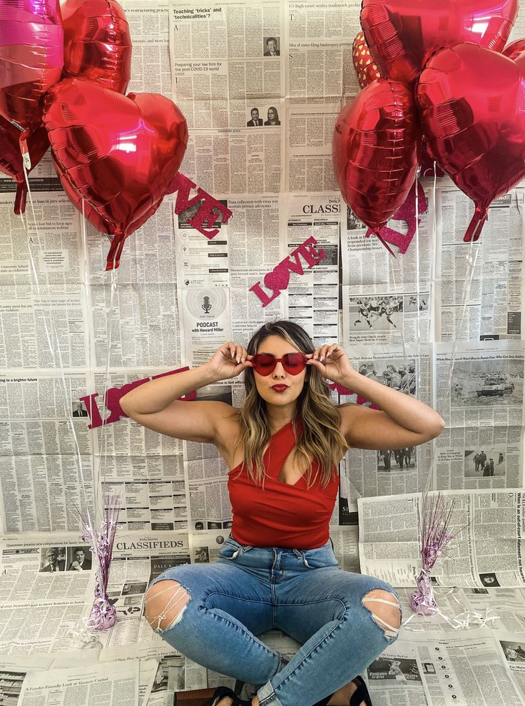 lady-on-red-sitting-on-the-floor