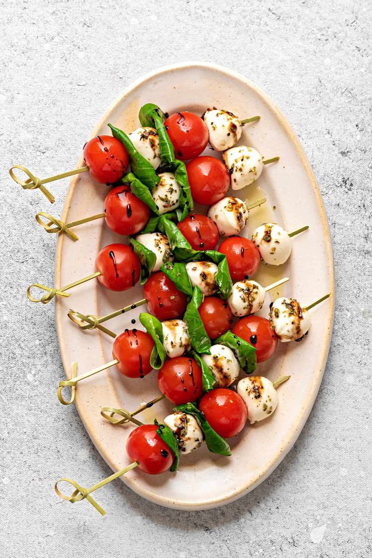 caprese-salad-skewers-on-a-brown-tray