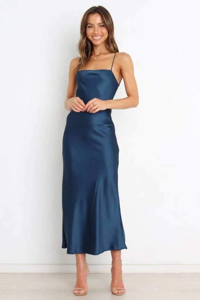 blue-silk-and-satin-dress