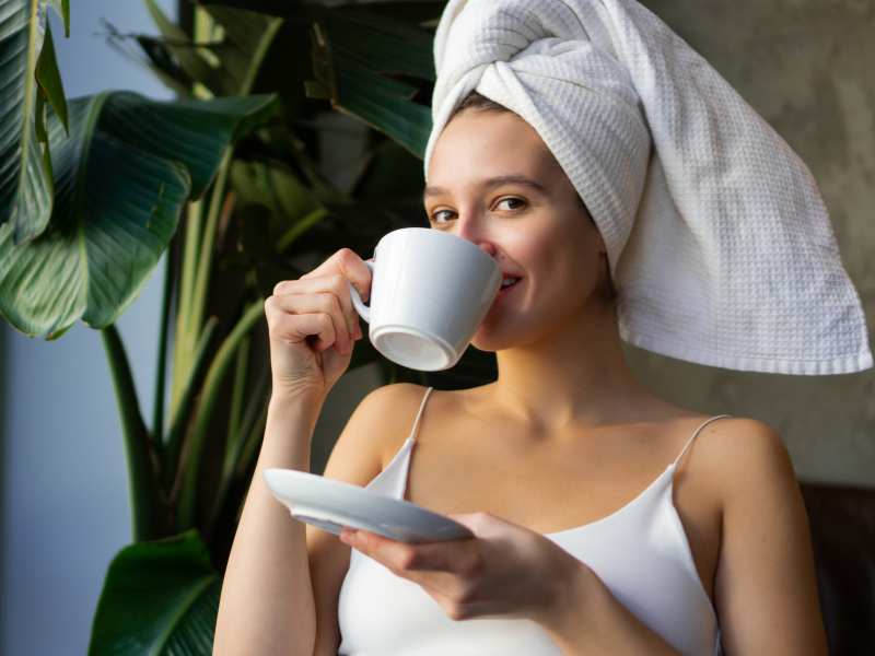 woman-sipping-from-a-cup-a-perfect-self-care-tips-for-moms-on-mother's-day