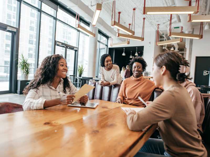 ladies-discussing-mothers-day-reflection