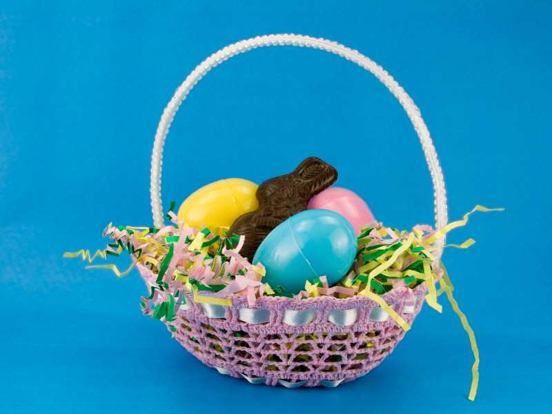 a-non-candy-easter-basket-on-a-blue-background