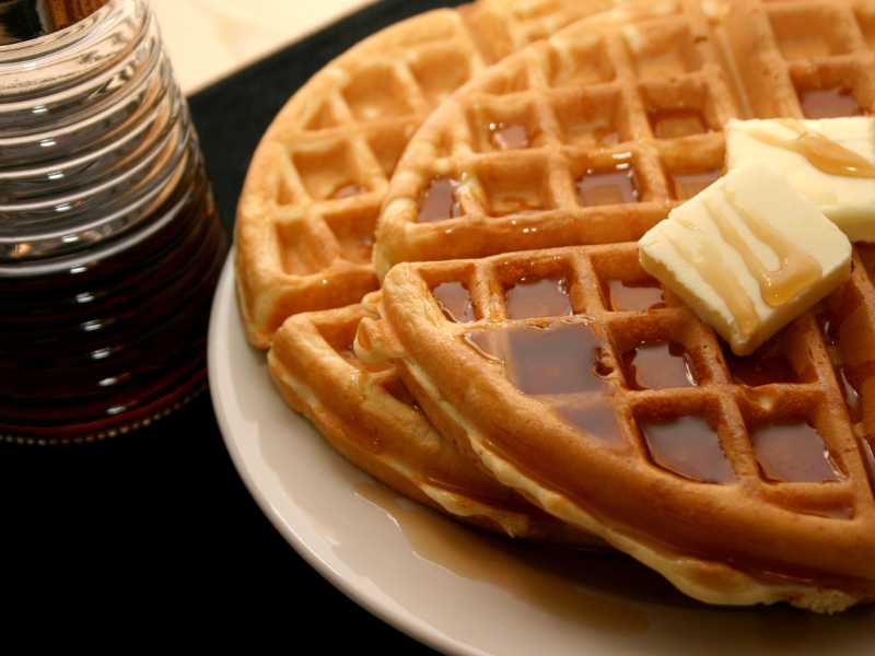 waffles-with-almond-butter-for-mothers-day-dinner