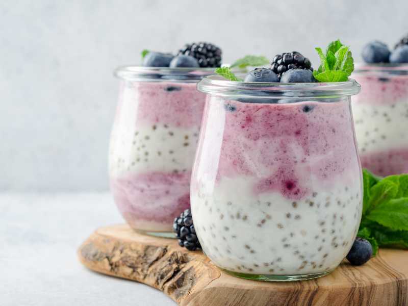 two-glass-of-chia-pudding-with-cherry