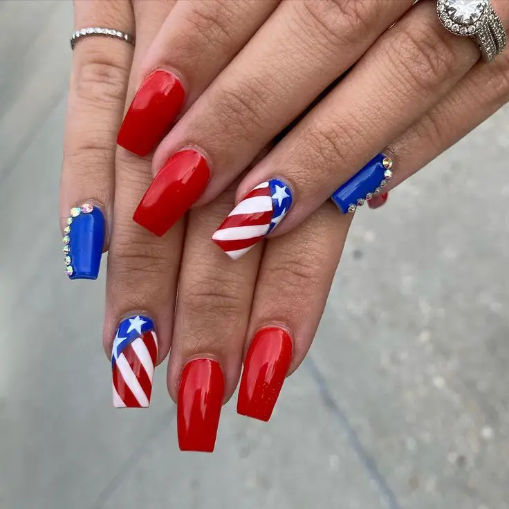 red-white-blue-nail-designs