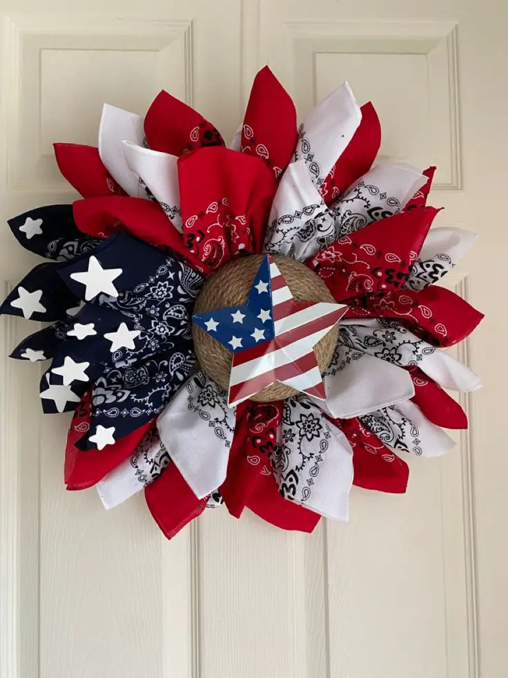door-wreath-with-red-white-and-blue