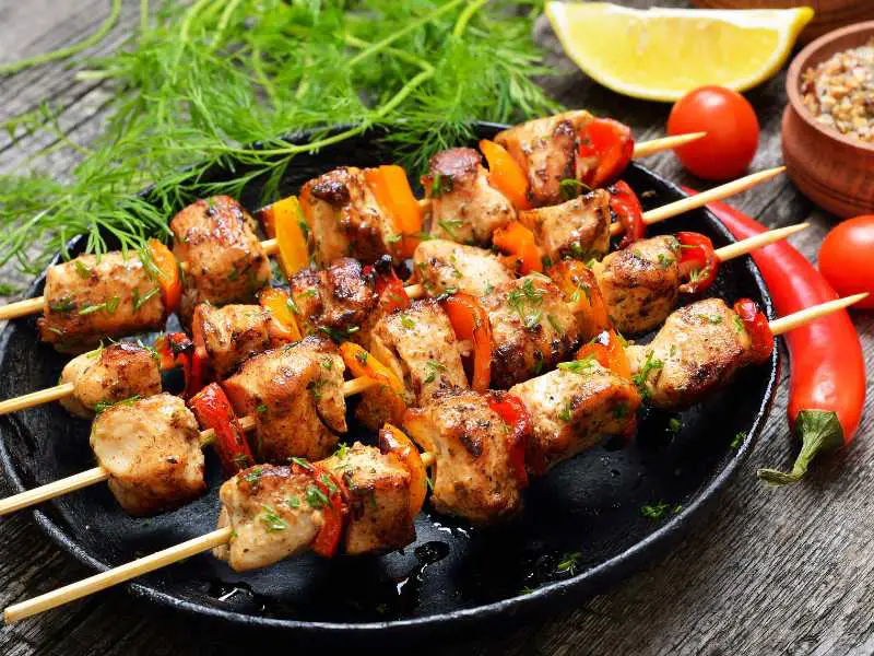 grilled-chicken-skewer