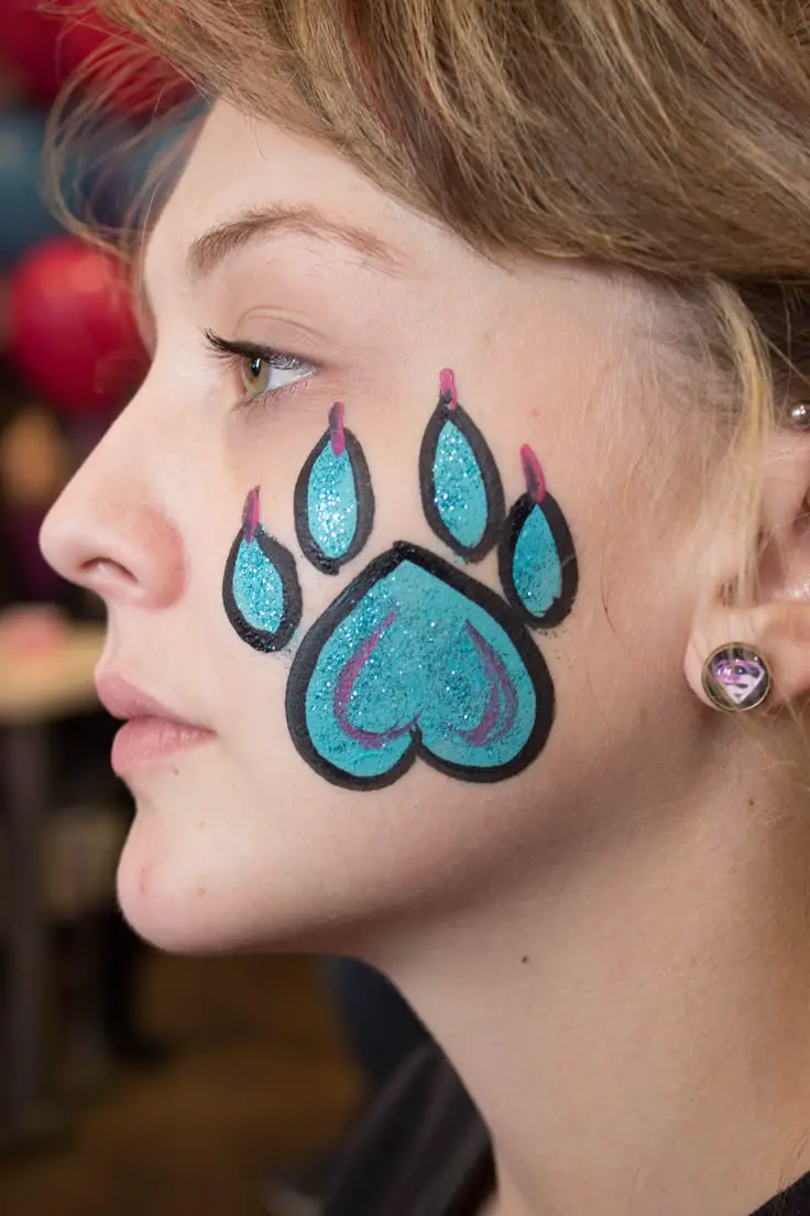paw-print-in-a-lady-face