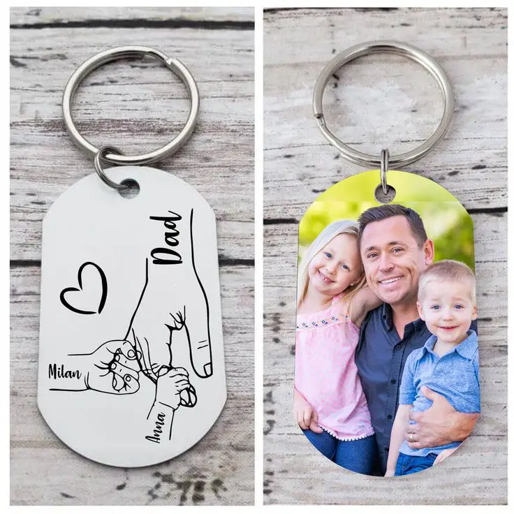 personalized-keychain-for-father's-day