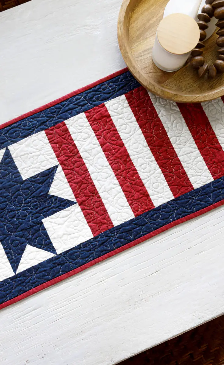 table-runner-red-white-and-blue-decoration