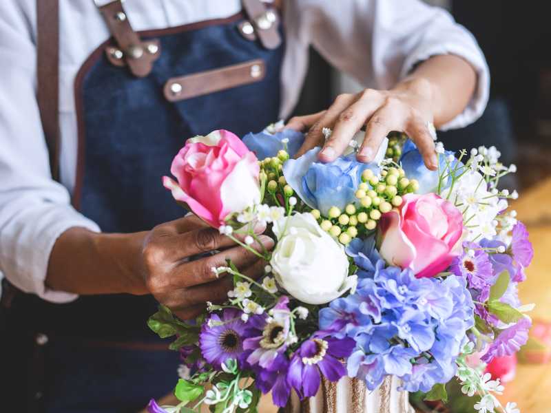 someone-arranging-the-flowers