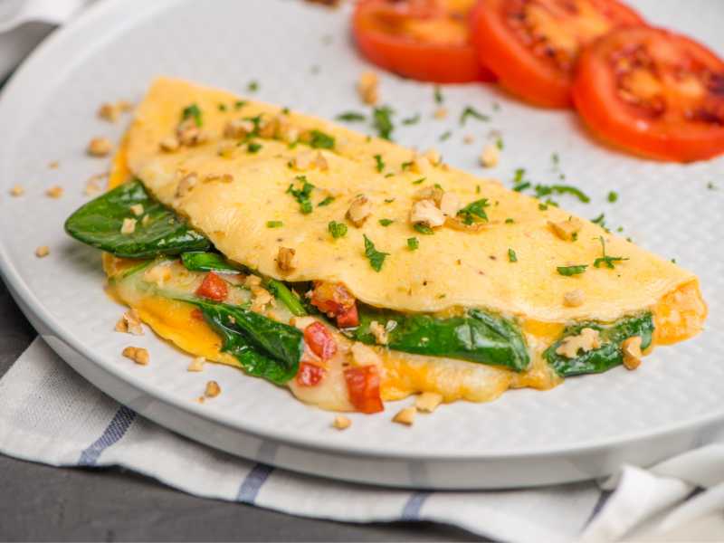 vegetable-omelette-fathers-day-breakfast-in-bed