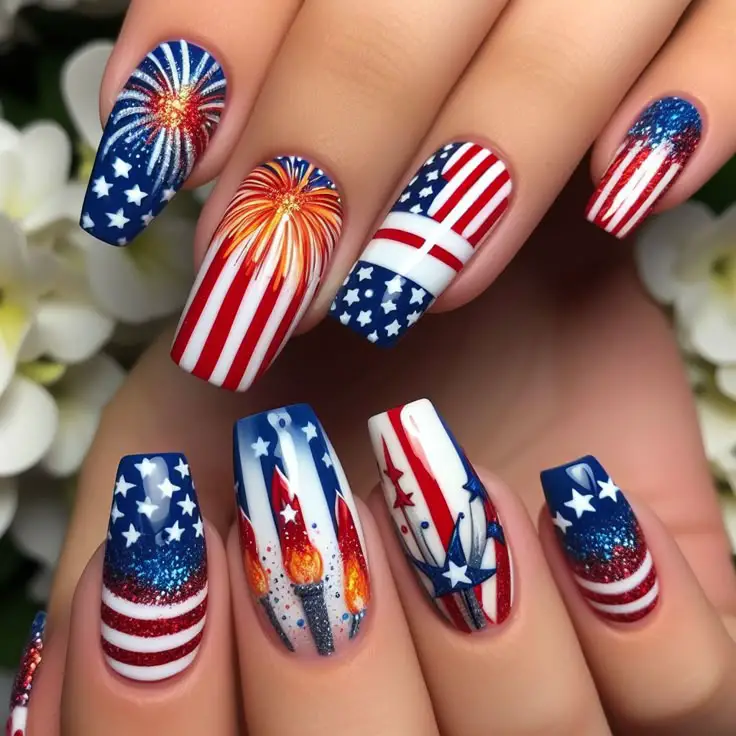 fireworks-nail-designs-for-4th-of-july