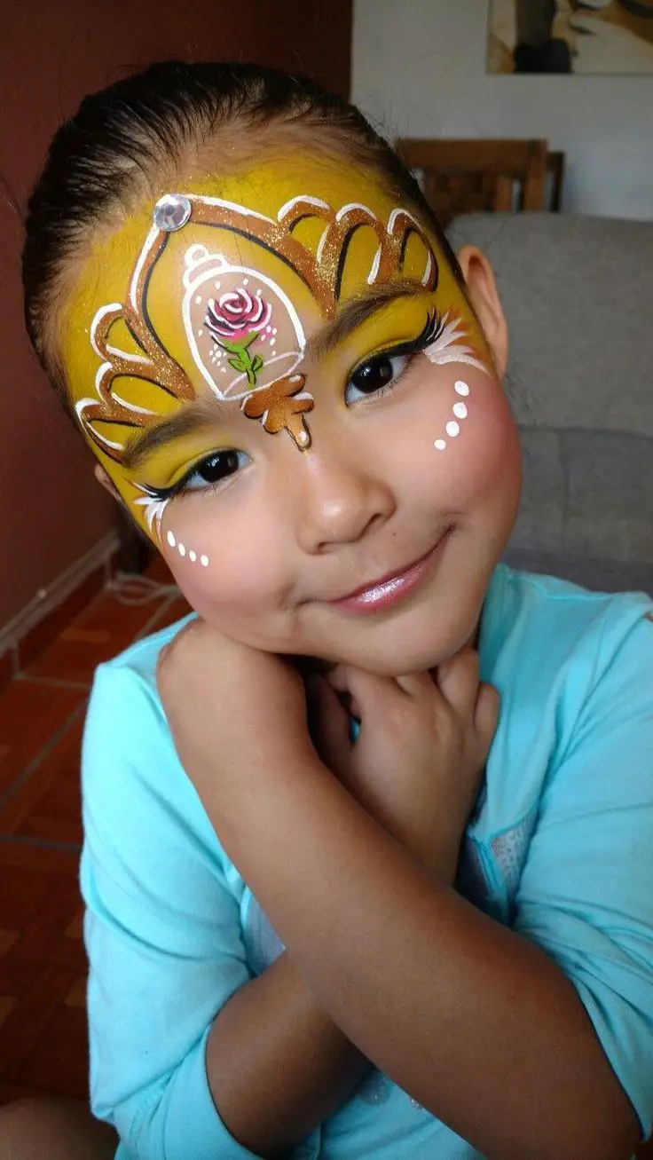 girl-face-with-liberty-bell-4th-of-july-face-paint-ideas