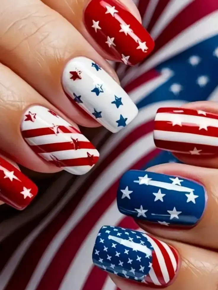 patriotic-star-nail-designs