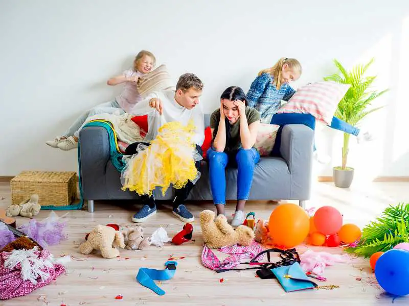 mom-embracing-the-mess-of-children-new-mom-survival-tip