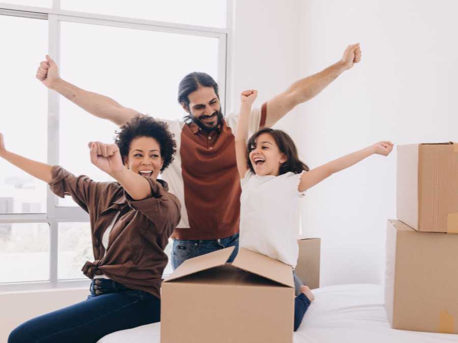 mom-dad-and-kid-stretch-together-10-minute-self-care-retuals-for-busy-mom
