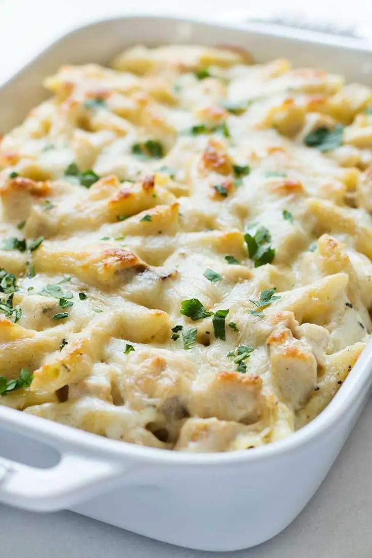 alfredo-bake-in-a-white-plate