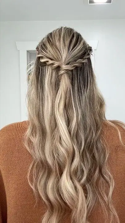 half-up-twist-style