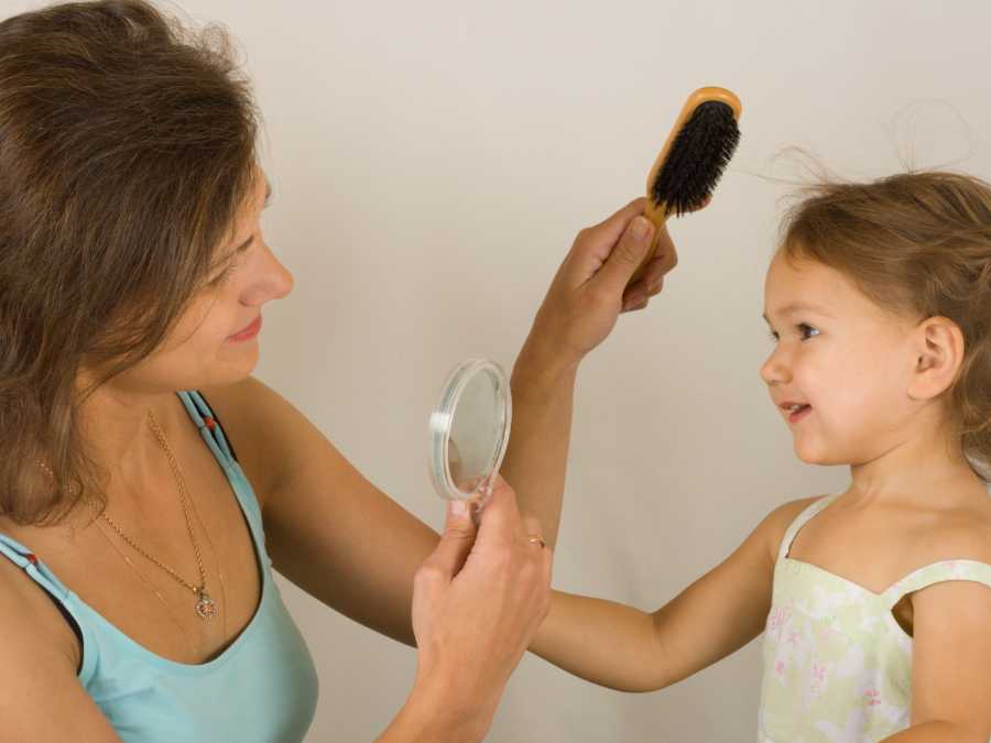 drying-toddler-hair