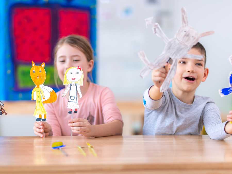 kids-crafting-with-paper