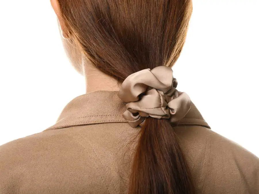 hair-with-silk-scrunchie