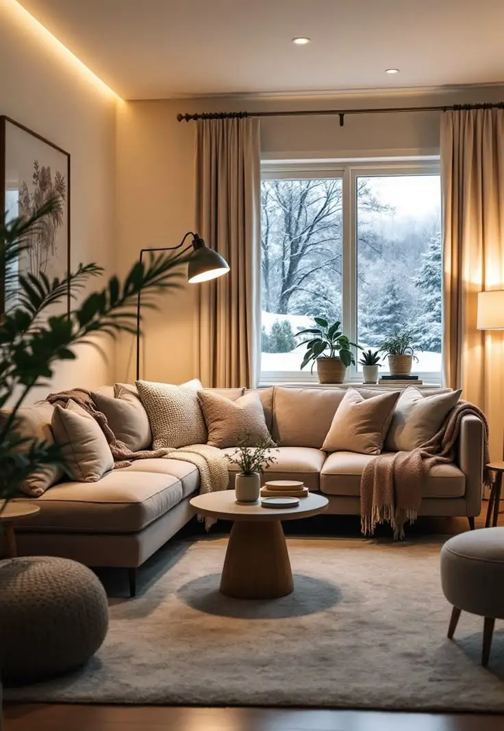 ambient-lighting-summer-decor-for-small-apartment