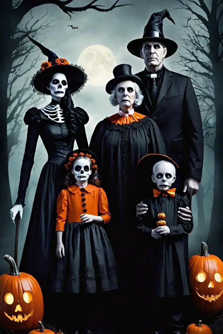 family-halloween-photo