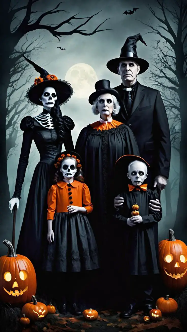 family-halloween-photo