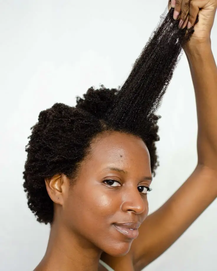 small-section-to-detangle-4c-hair-without-breakage