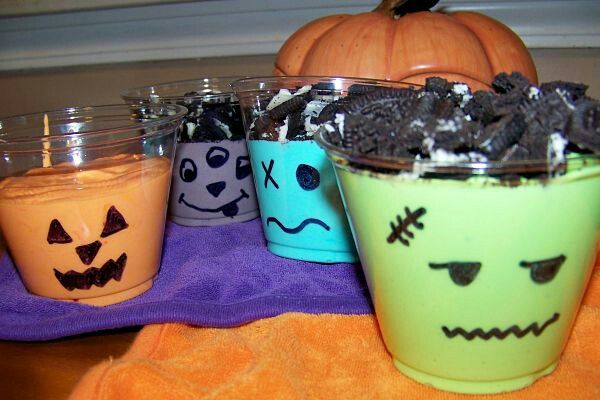pudding-cup-themed-spooky-snacks-for-toddler
