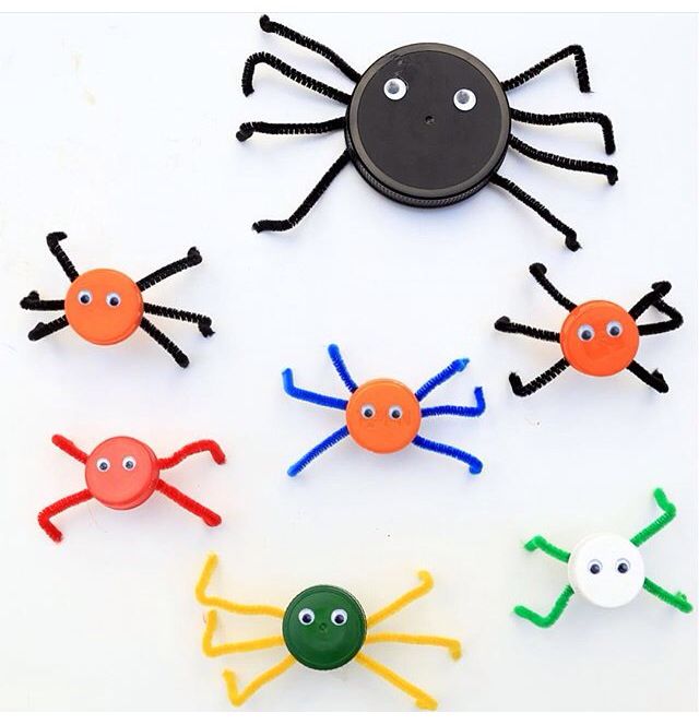 multi-color-bottle-spider