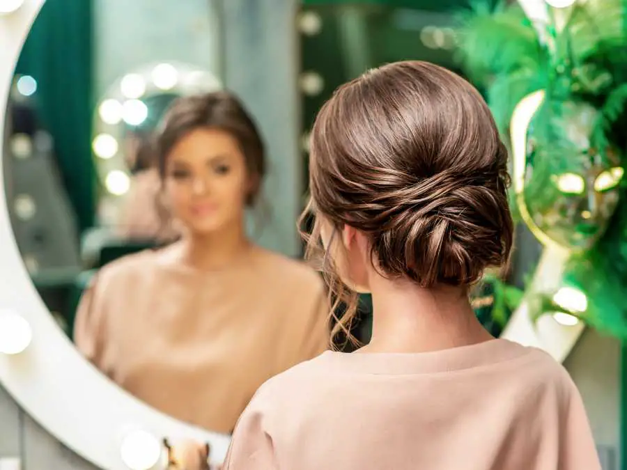 chignon-bridal-hairstyle-ideas