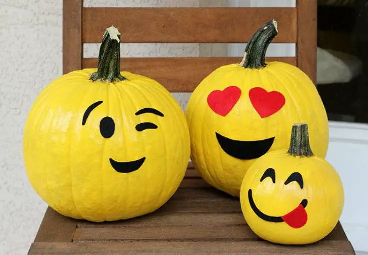 three-types-of-emoji-pumpkin