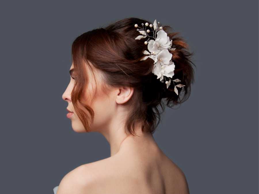 floral-updo-bridal-hairstyle-ideas