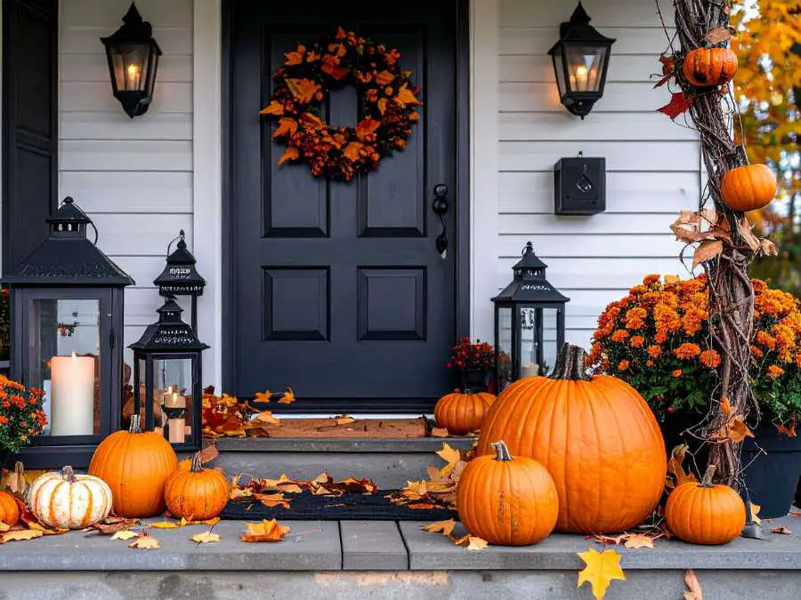front-porch-no-carve-pumpkin-ideas-for-kids