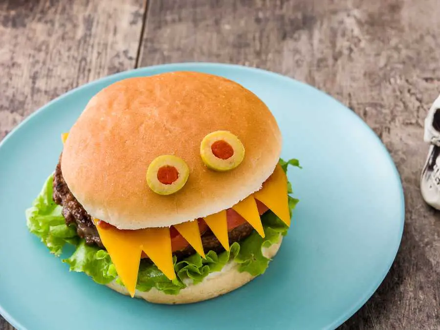 monster-burger-in-a-serving-plate